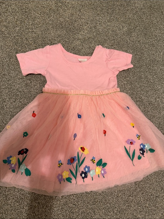Hanna Andersson Other - Hanna Andersson Pink Tulle Floral Dress